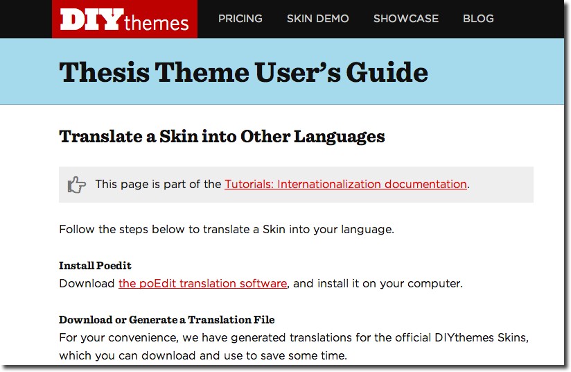 DIYthemes Translations