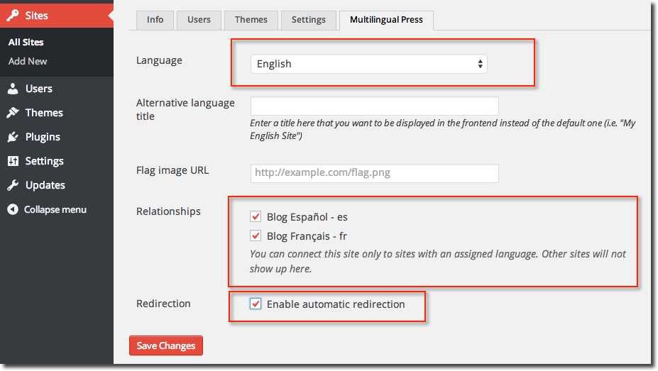 Multilingual Press Relationships Languages