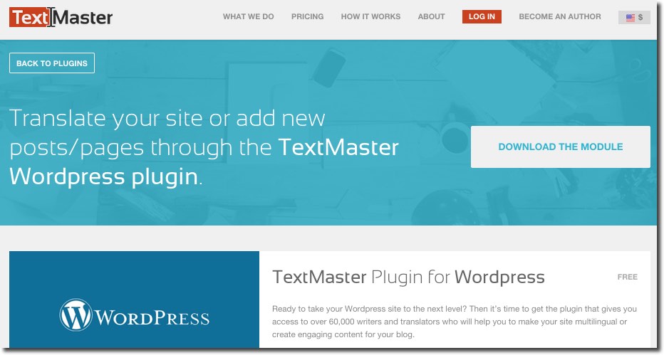 TextMaster WordPress Translation Services