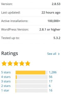 Translate WordPress with GTranslate ratings